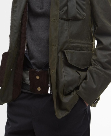  Barbour x TO KI TO Driving Yağlı Ceket