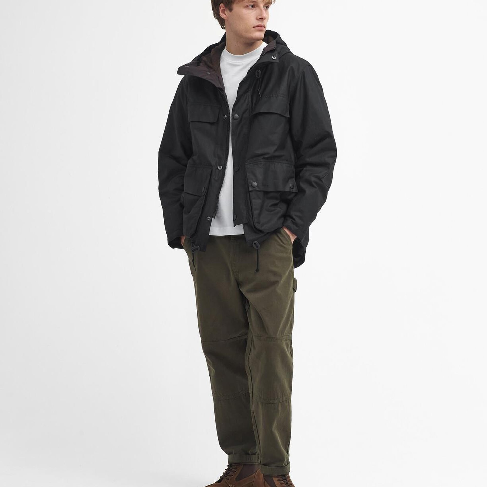 Barbour Re-Engineered Durham Yağlı Ceket