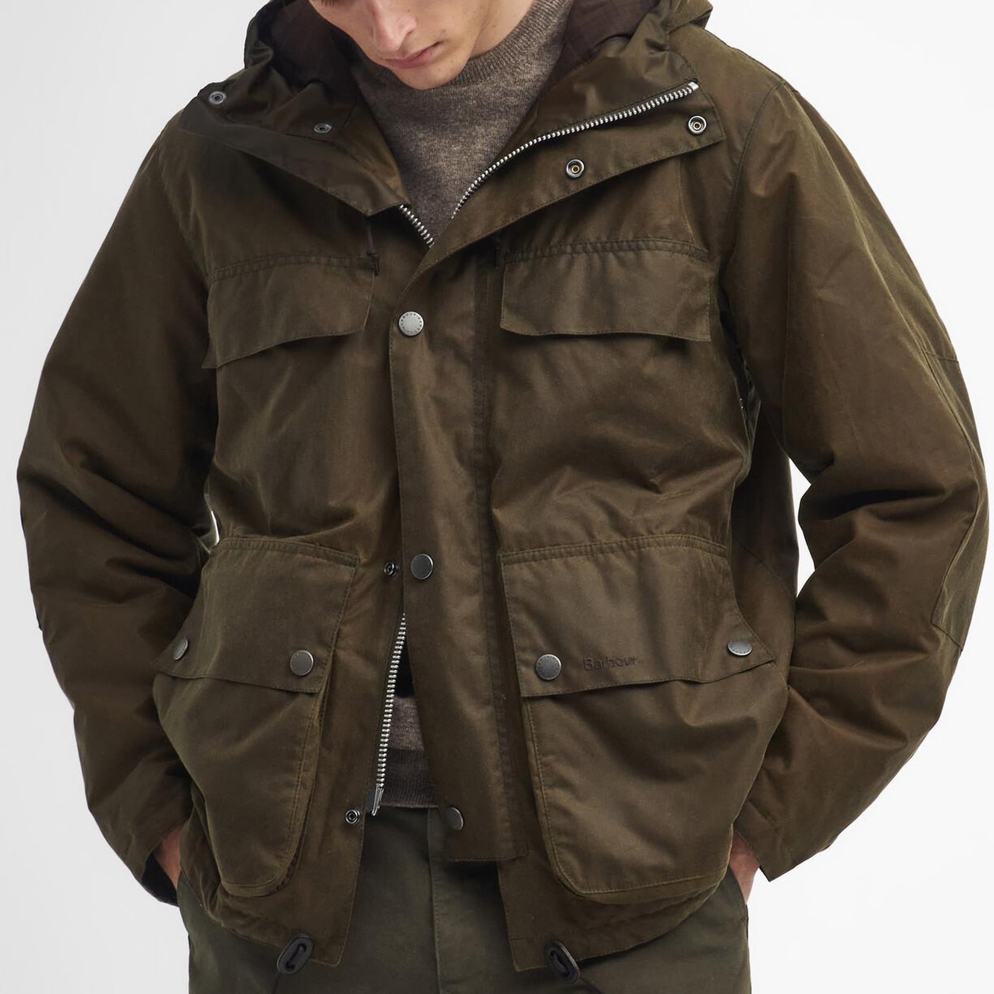 Barbour Re-Engineered Durham Yağlı Ceket