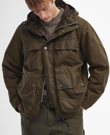  Barbour Re-Engineered Durham Yağlı Ceket