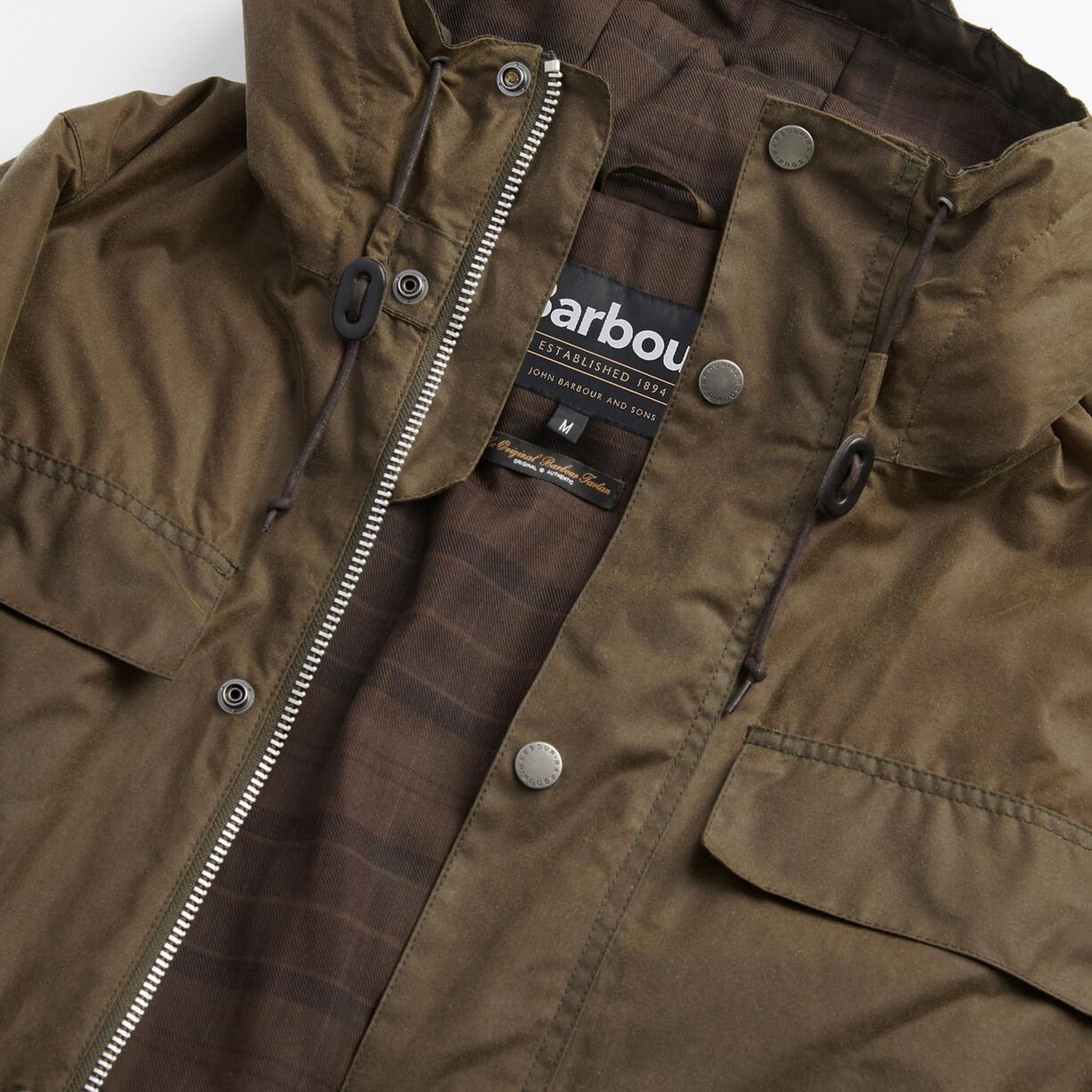 Barbour Re-Engineered Durham Yağlı Ceket
