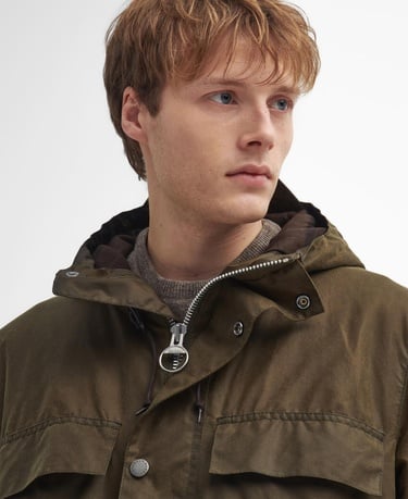 Barbour Re-Engineered Durham Yağlı Ceket