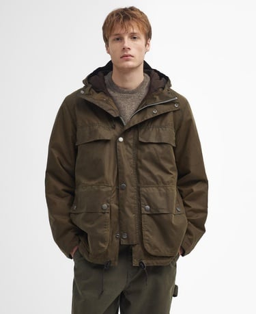  Barbour Re-Engineered Durham Yağlı Ceket
