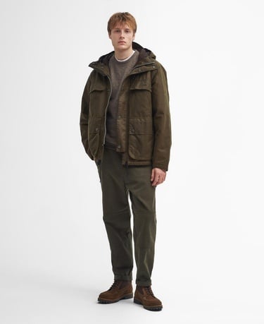  Barbour Re-Engineered Durham Yağlı Ceket