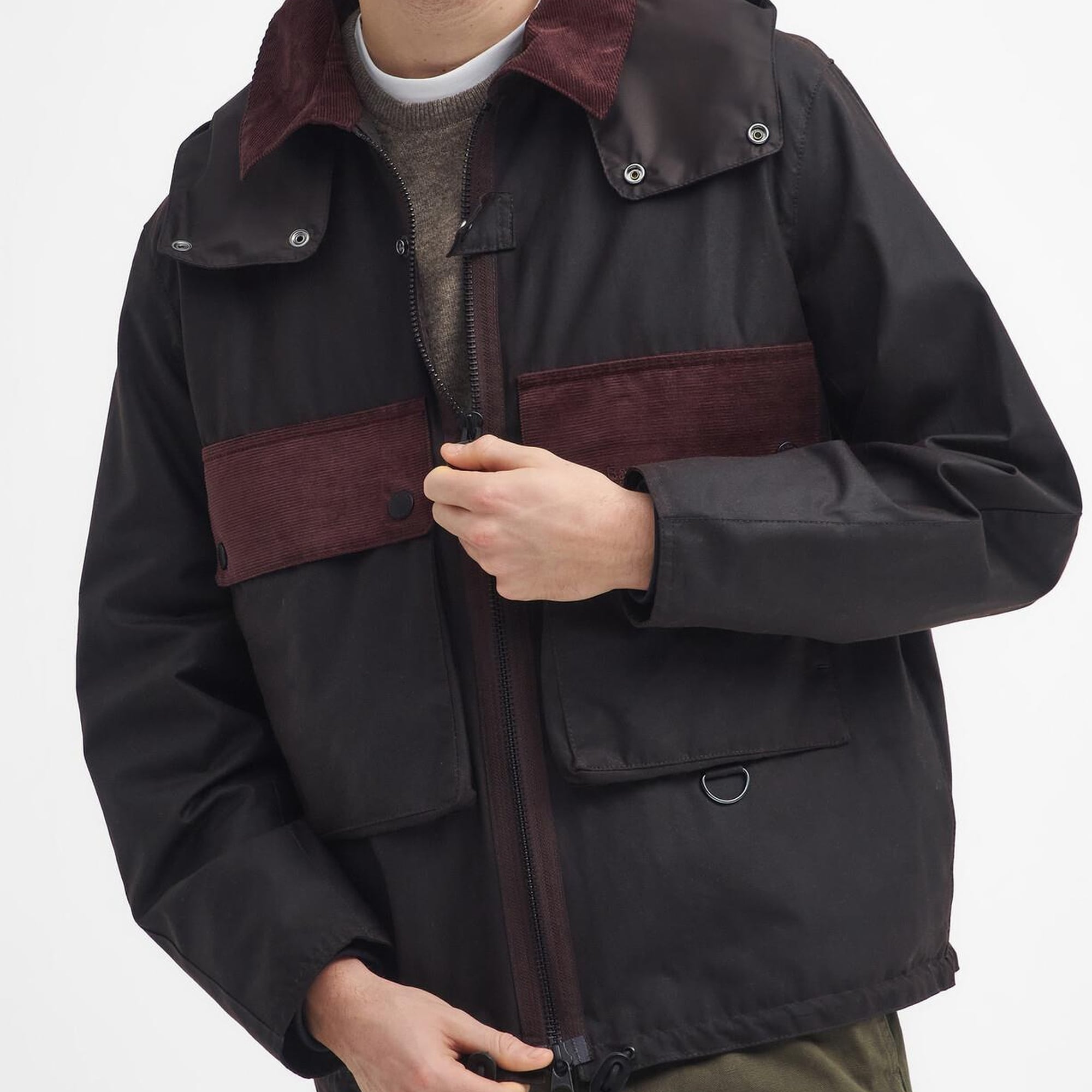 Barbour Re-Engineered Spey Yağlı Ceket