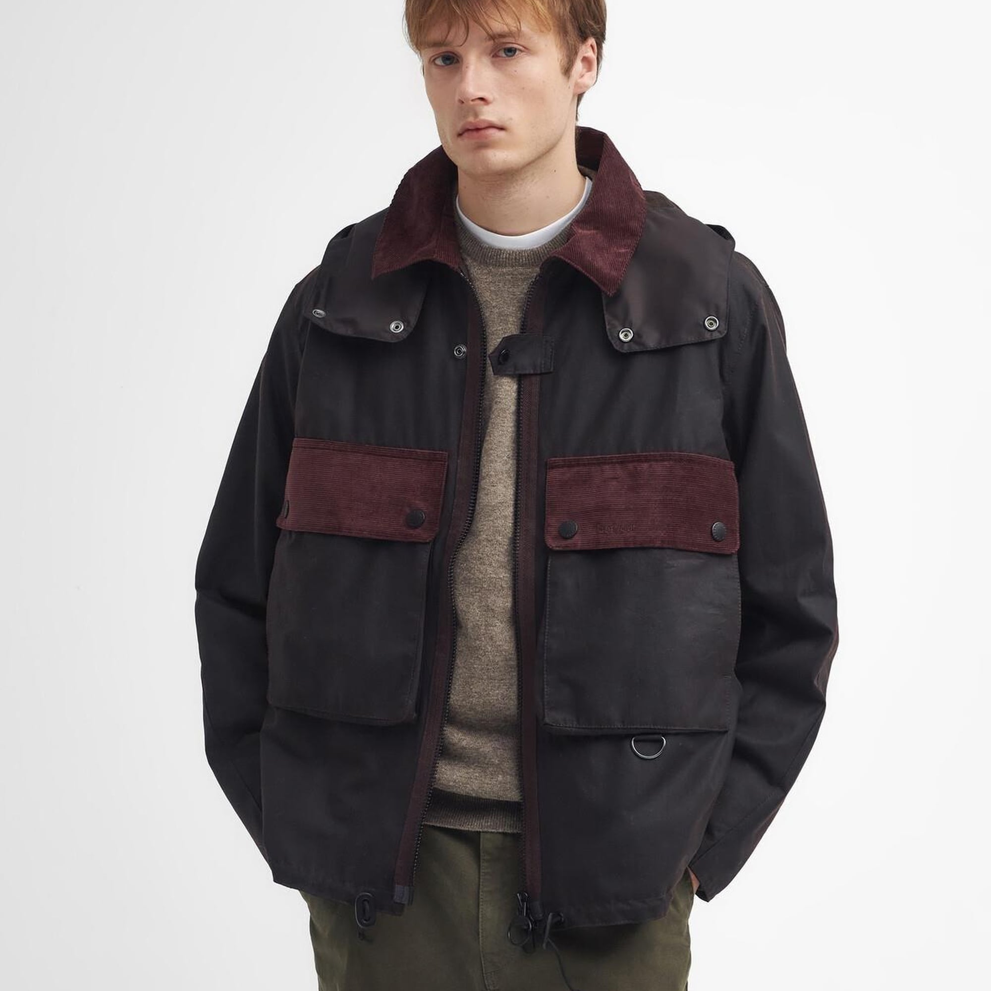 Barbour Re-Engineered Spey Yağlı Ceket