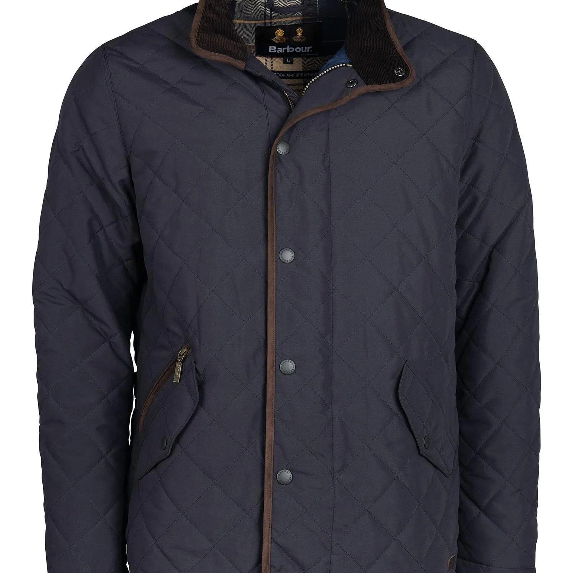 Barbour Waterproof Shoveler Kapitone Ceket