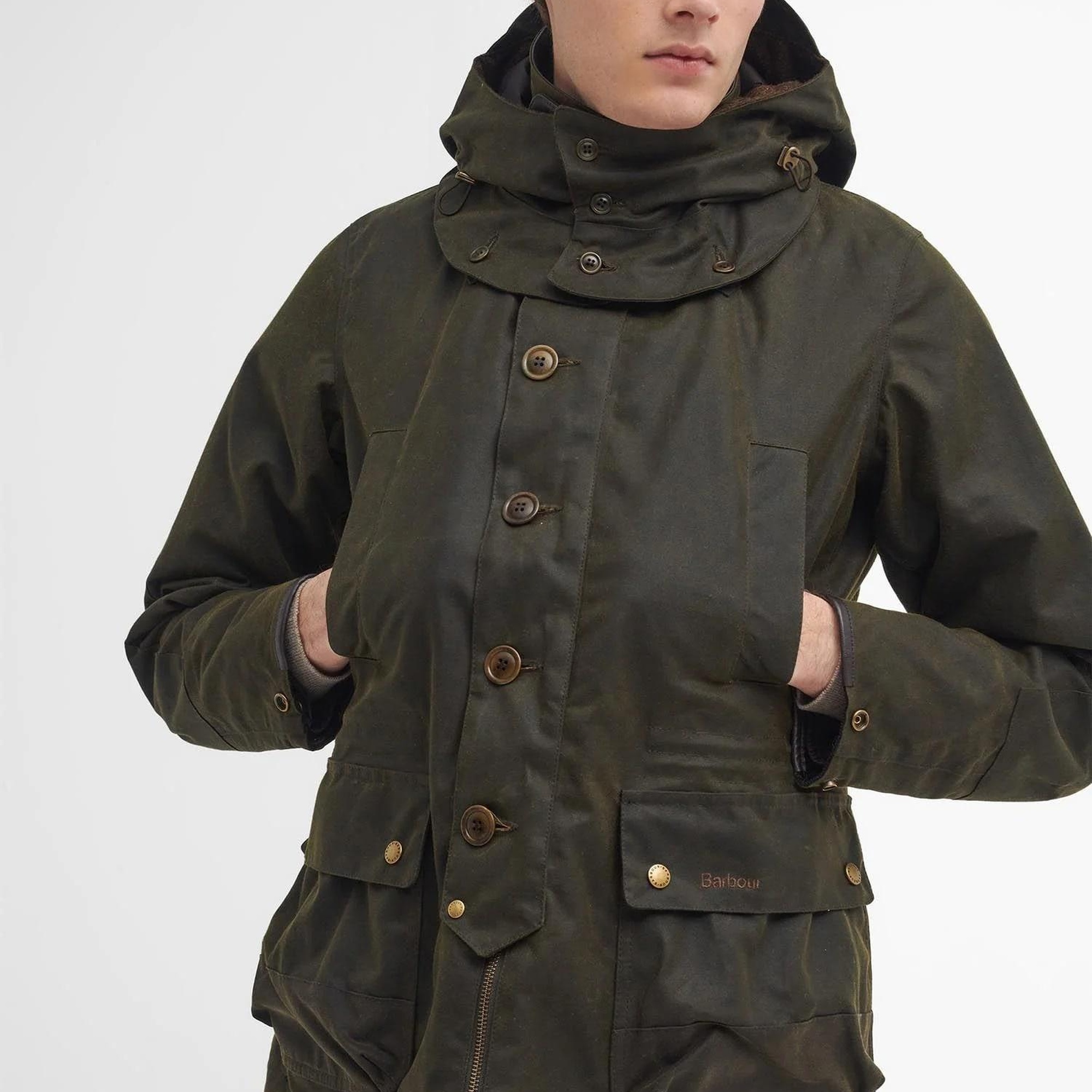 Barbour x TO KI TO Shoreman Yağlı Ceket