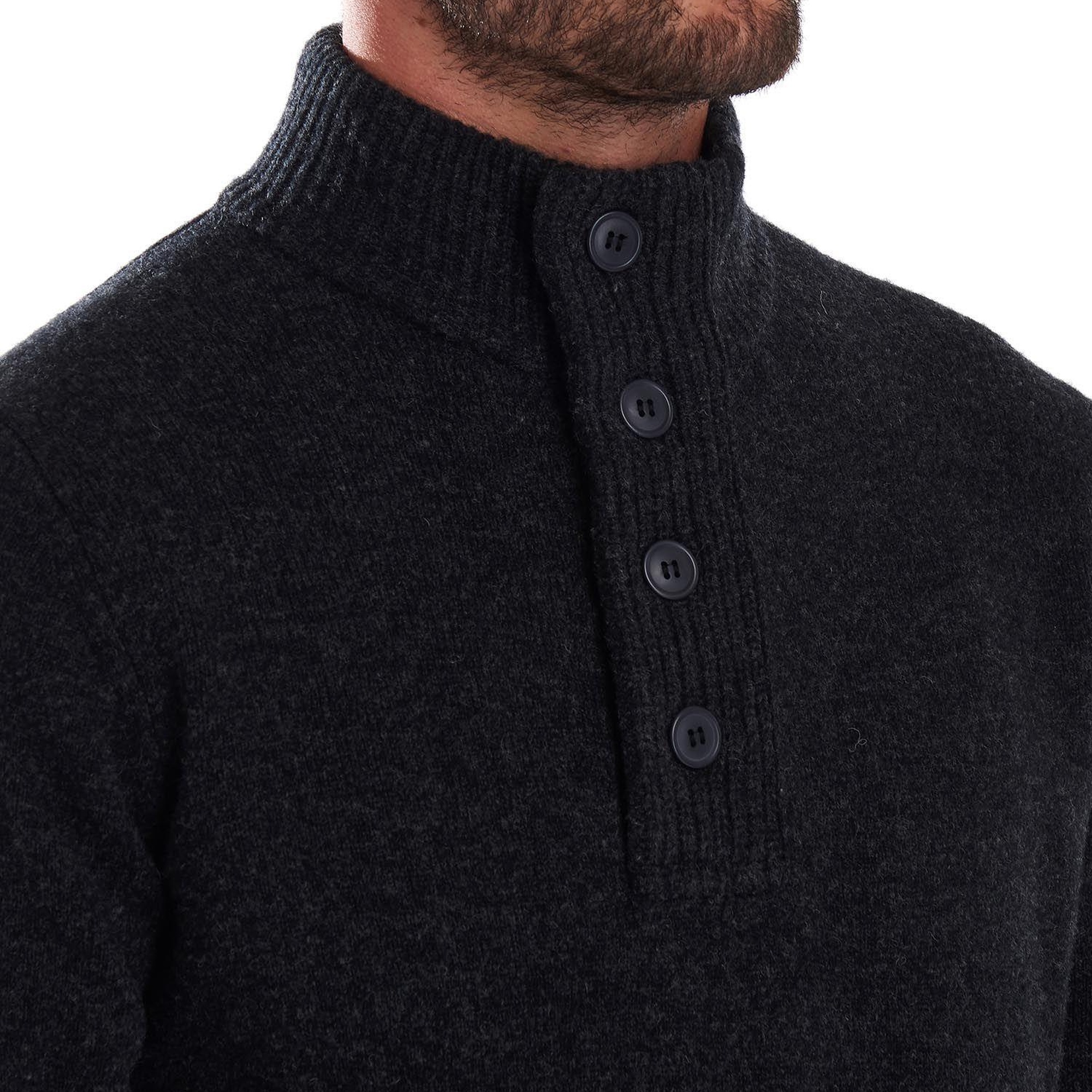 Barbour Patch Half Zip Kazak