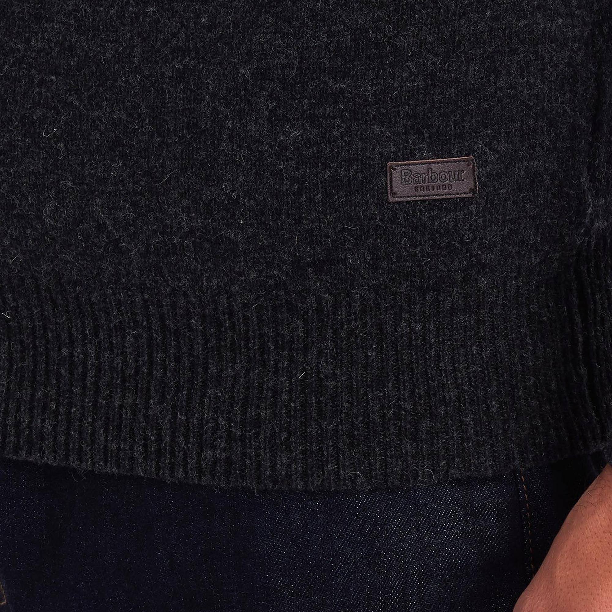 Barbour Patch Half Zip Kazak