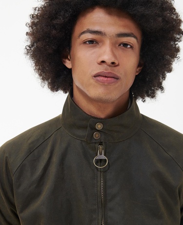  Barbour x Baracuta Porton Yağlı Ceket
