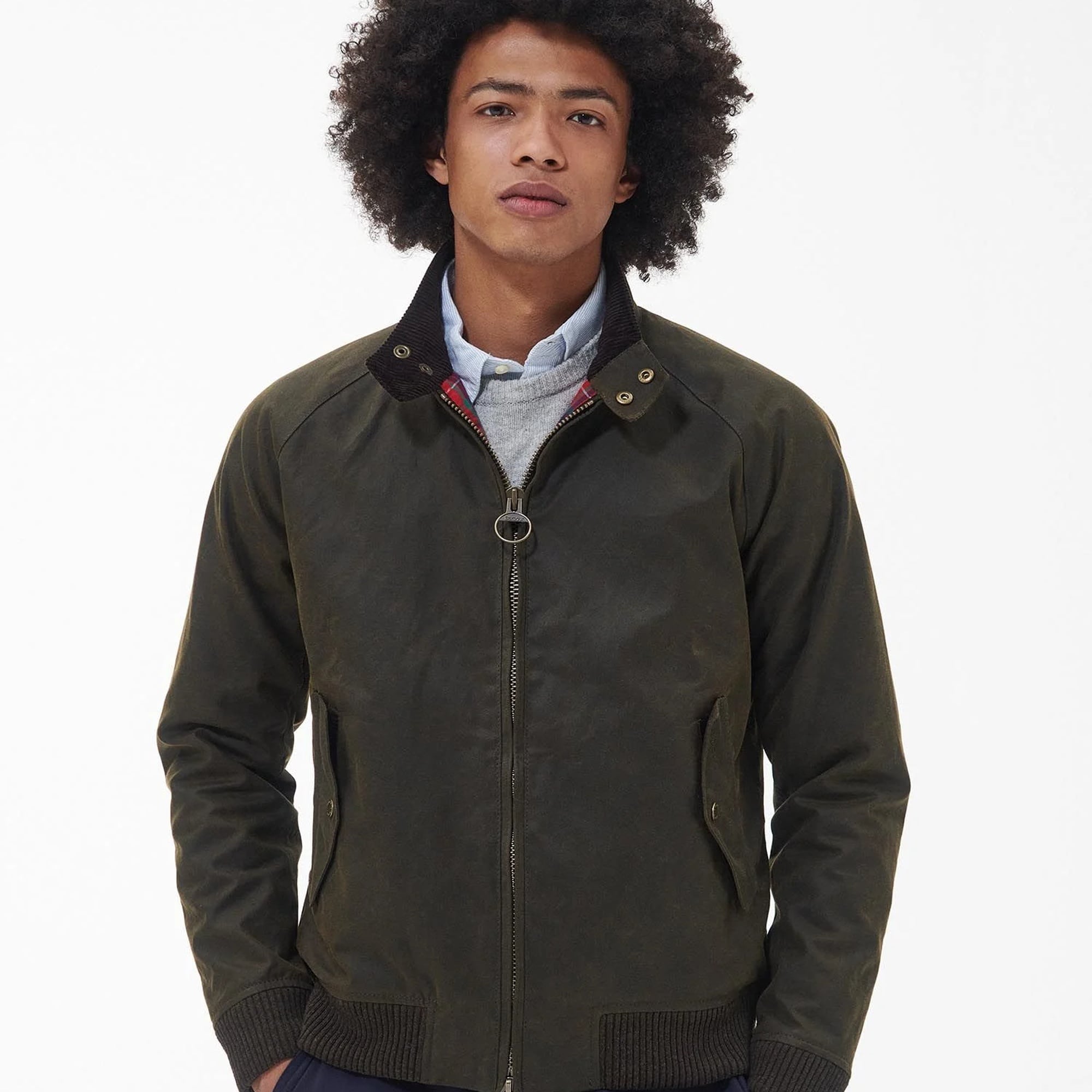 Barbour x Baracuta Porton Yağlı Ceket