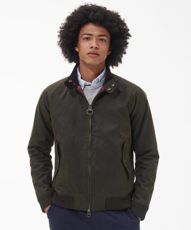  Barbour x Baracuta Porton Yağlı Ceket