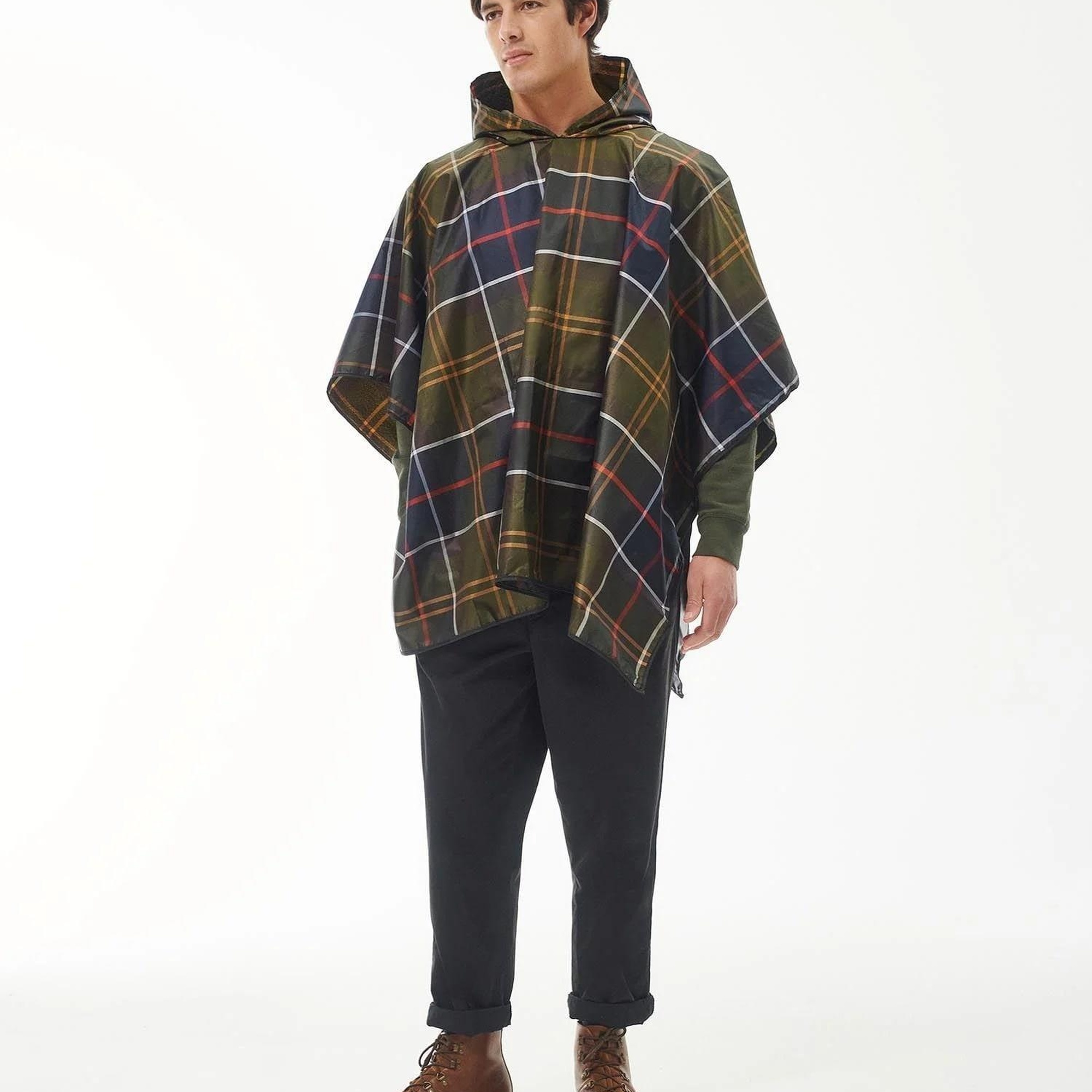 Barbour Tartan Panço Yağmurluk