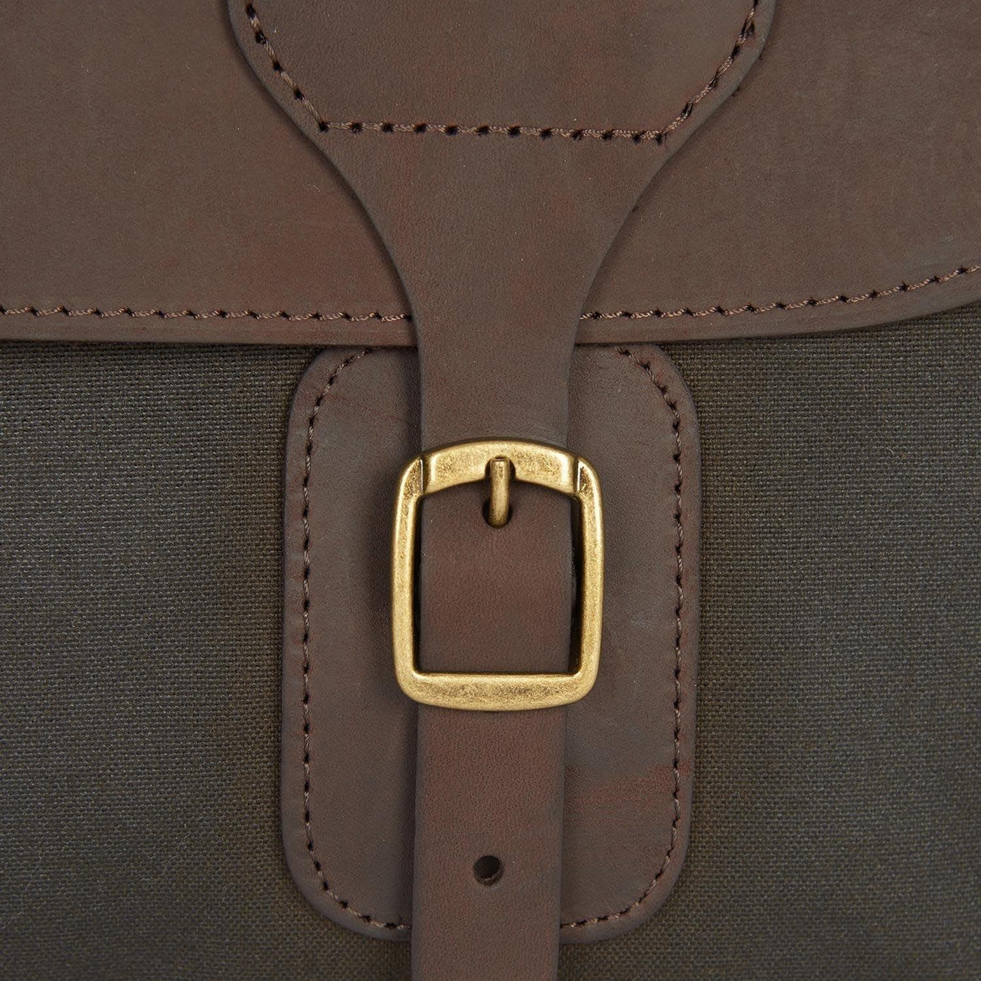 Barbour Yağlı Deri Evrak Çantası