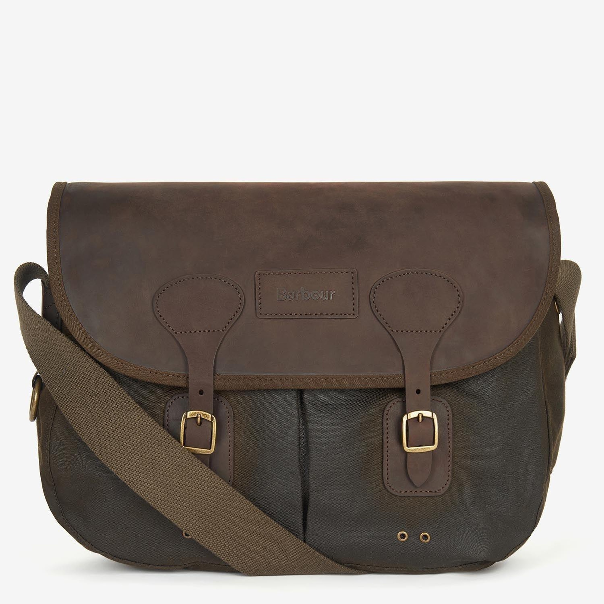 Barbour Yağlı Deri Tarras Postacı Çantası