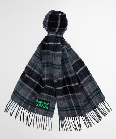  Barbour x GANNI Yün Atkı