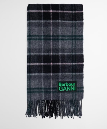  Barbour x GANNI Yün Atkı