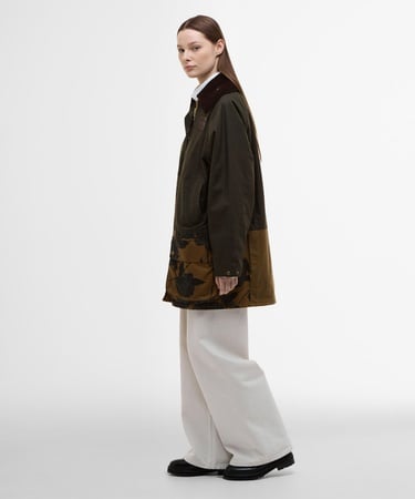  Barbour X Erdem Beauflower Yağlı Ceket