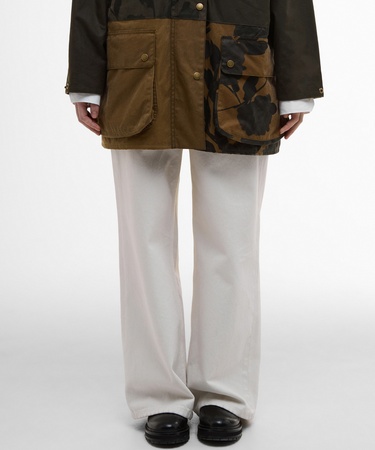  Barbour X Erdem Beauflower Yağlı Ceket