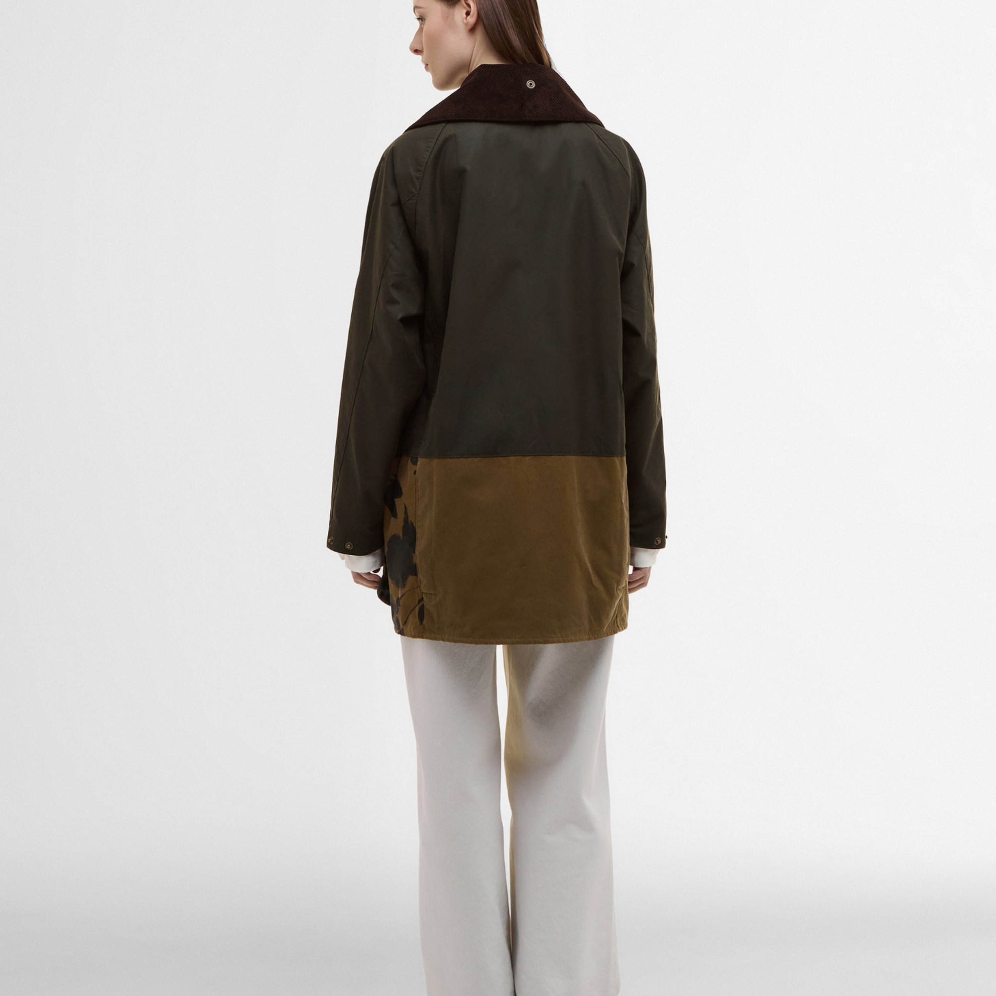 Barbour X Erdem Beauflower Yağlı Ceket