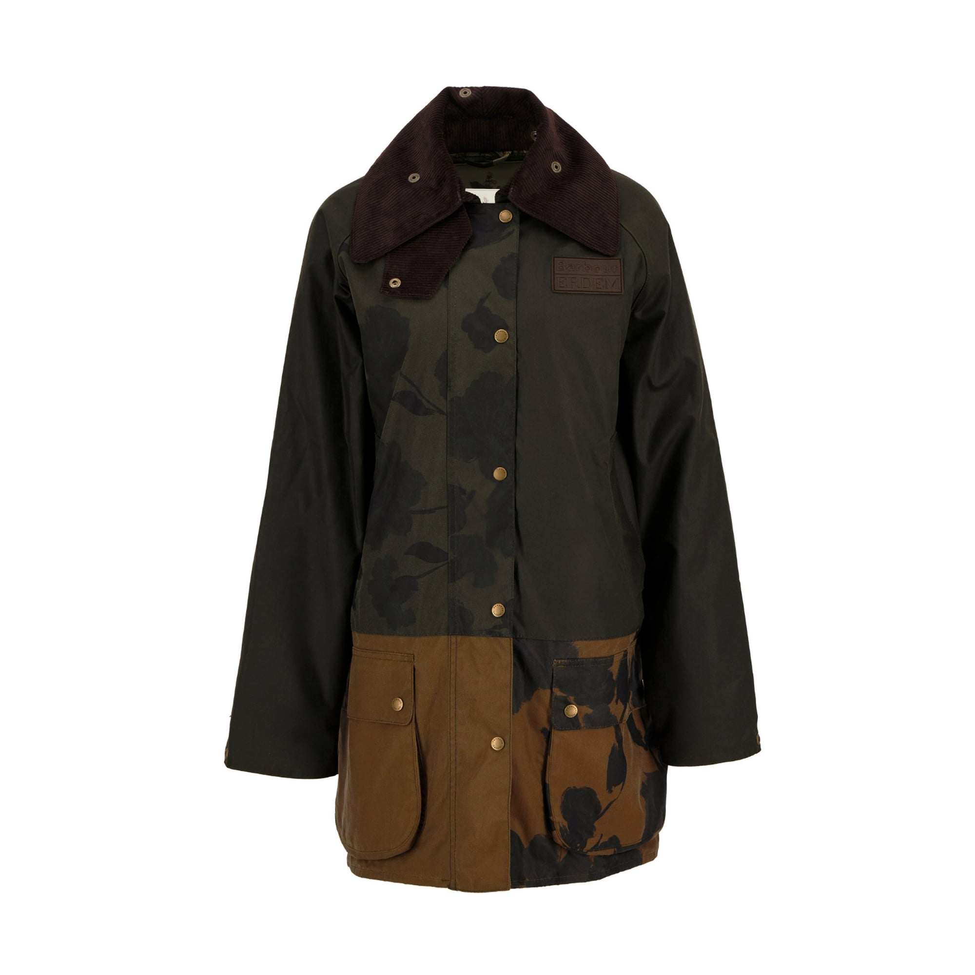 Barbour X Erdem Beauflower Yağlı Ceket