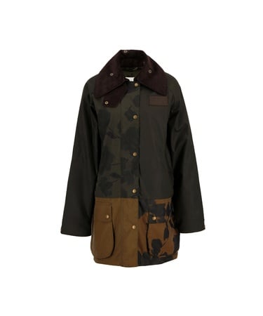  Barbour X Erdem Beauflower Yağlı Ceket