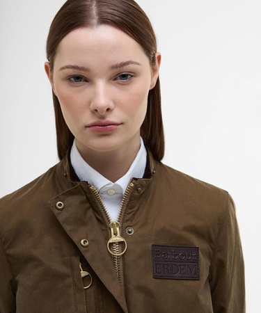  Barbour X Erdem Dhalia Yağlı Ceket