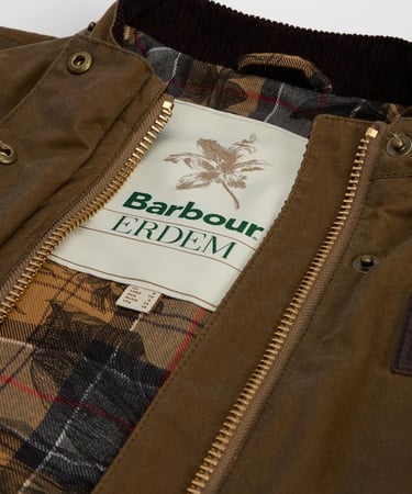 Barbour X Erdem Dhalia Yağlı Ceket