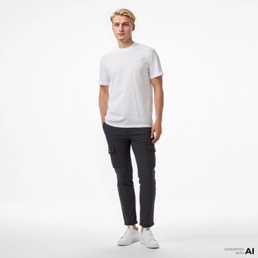  Tommy Jeans Erkek Siyah Pantolon