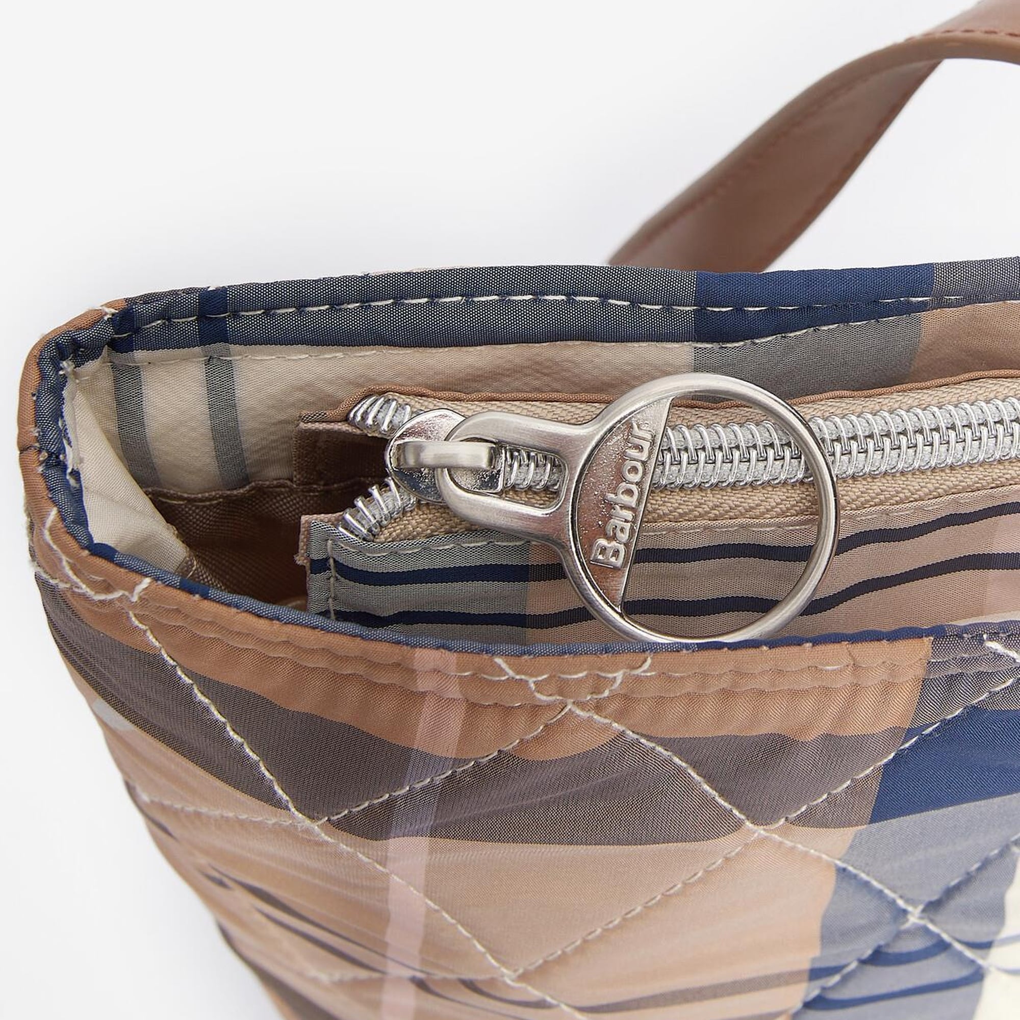 Barbour Wetherham Tartan Kol Çantası