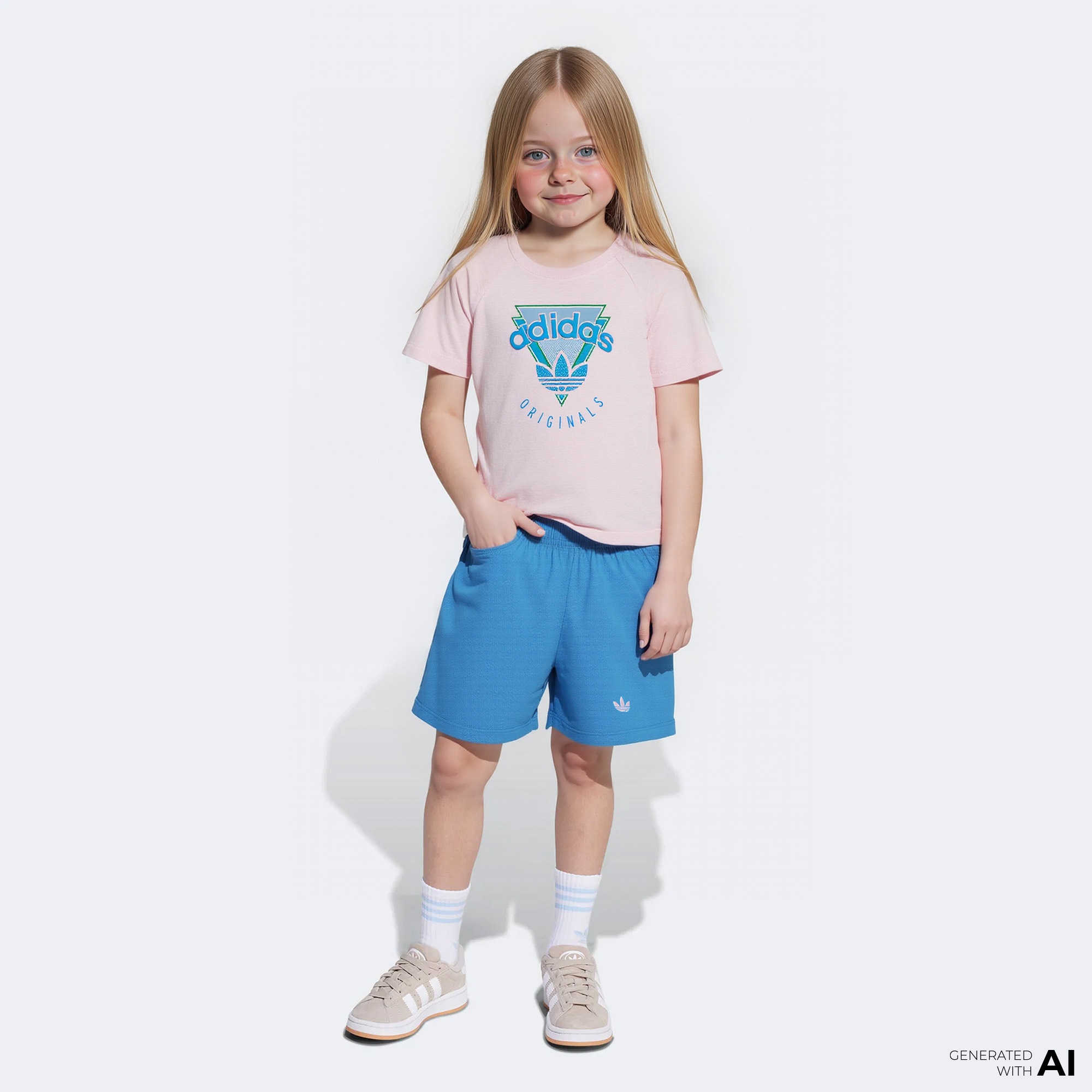 adidas Originals Pembe Çocuk Eşofman Takımı