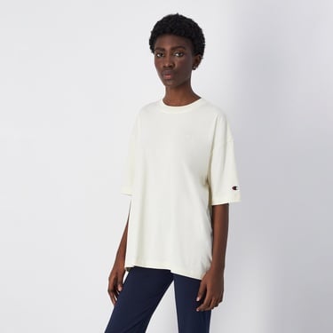  Champion SS Kadın Beyaz T-Shirt