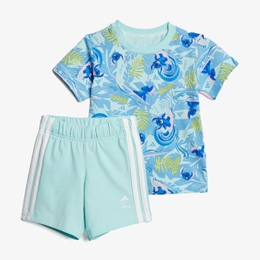  adidas Sportswear Disney Lilo&Stich Çocuk Mavi Şort Takım