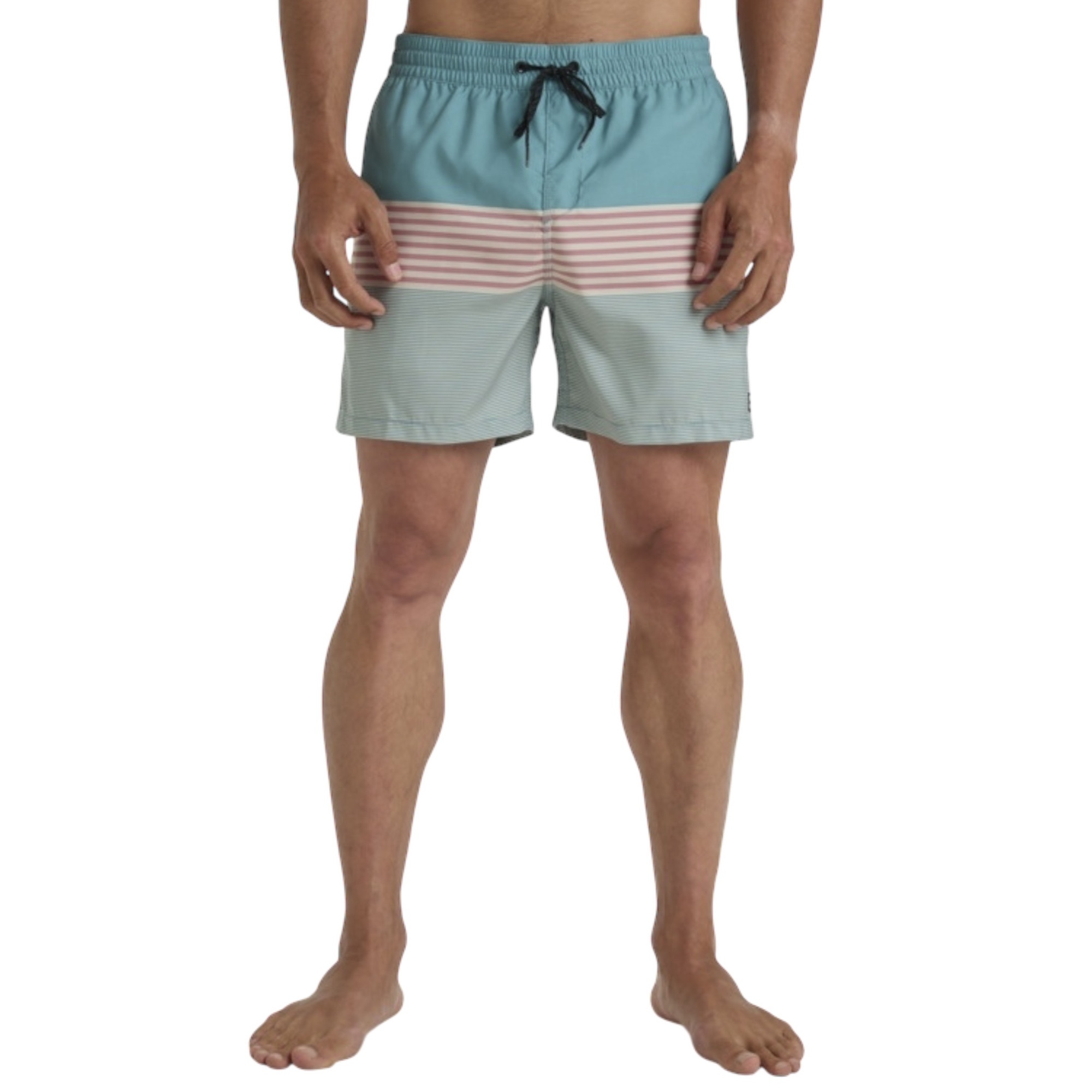 Billabong All Day Stripe Lb Erkek Yeşil Volley Short
