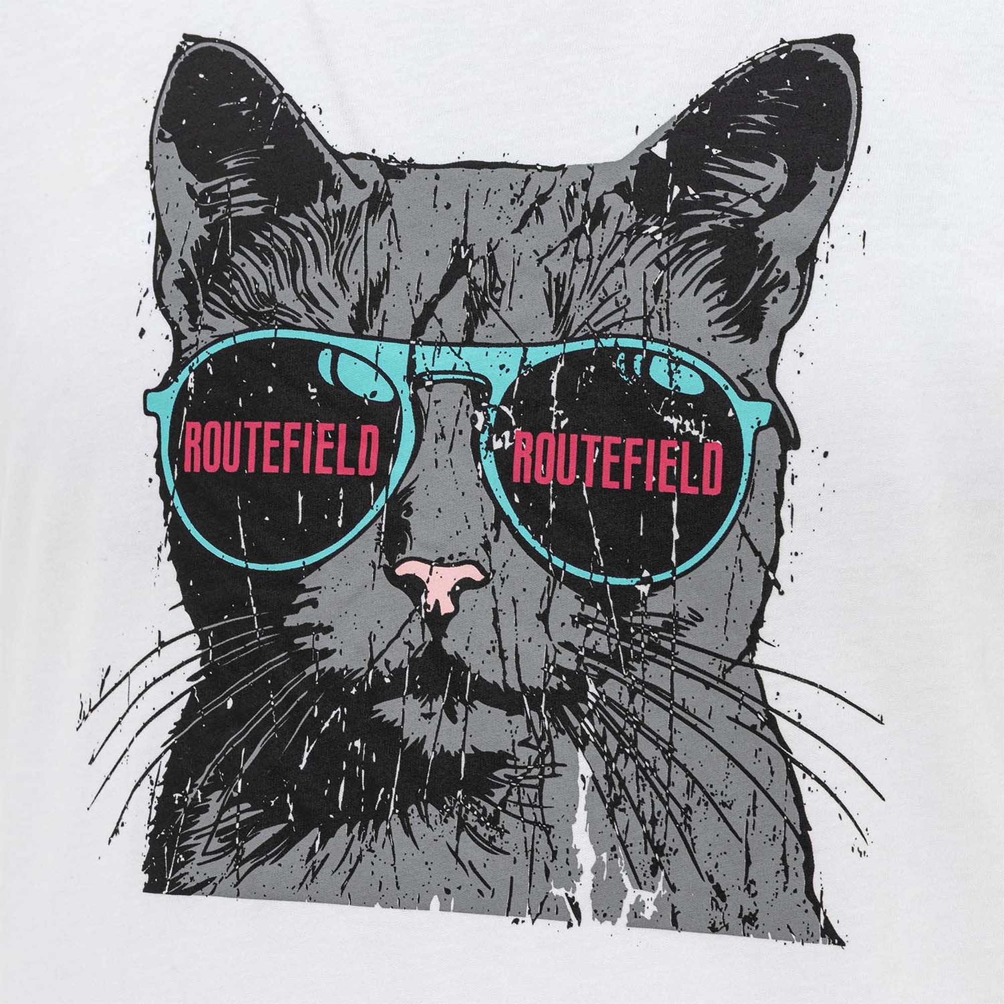 Routefield Tassilo Erkek Beyaz Tişört