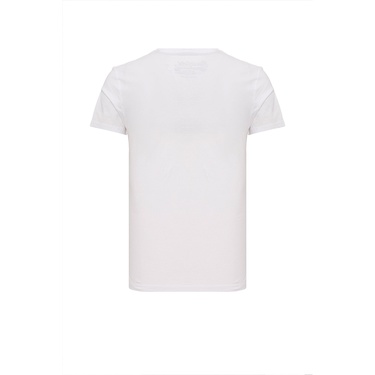  Routefield Tassilo Erkek Beyaz Tişört