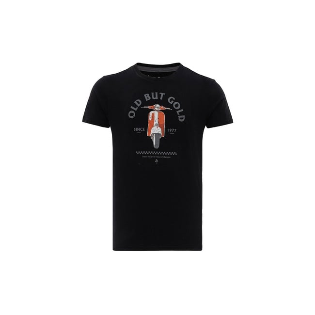  Routefield Taft Erkek Siyah Tişört