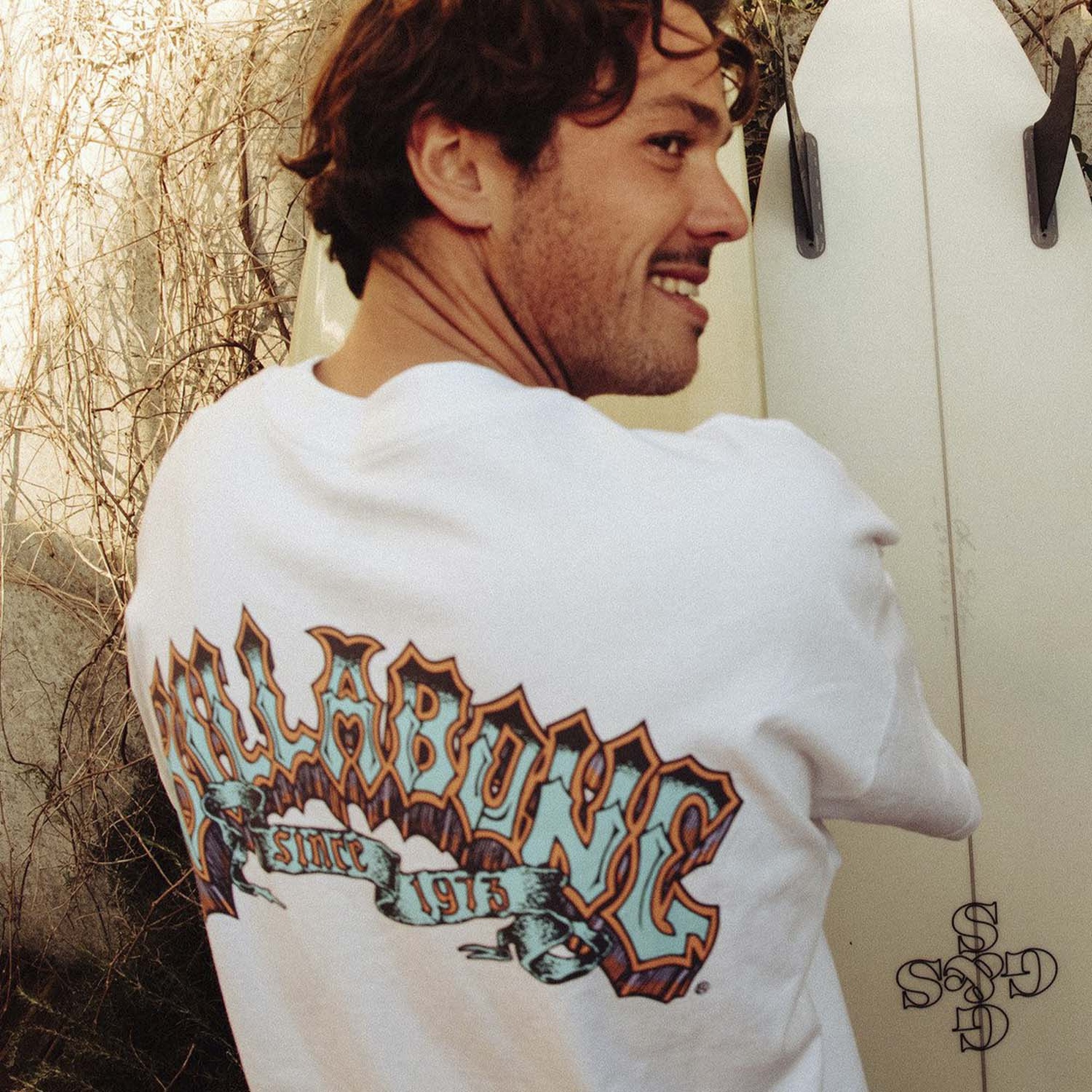 Billabong Lord Arch Og Ss Erkek Beyaz Tişört