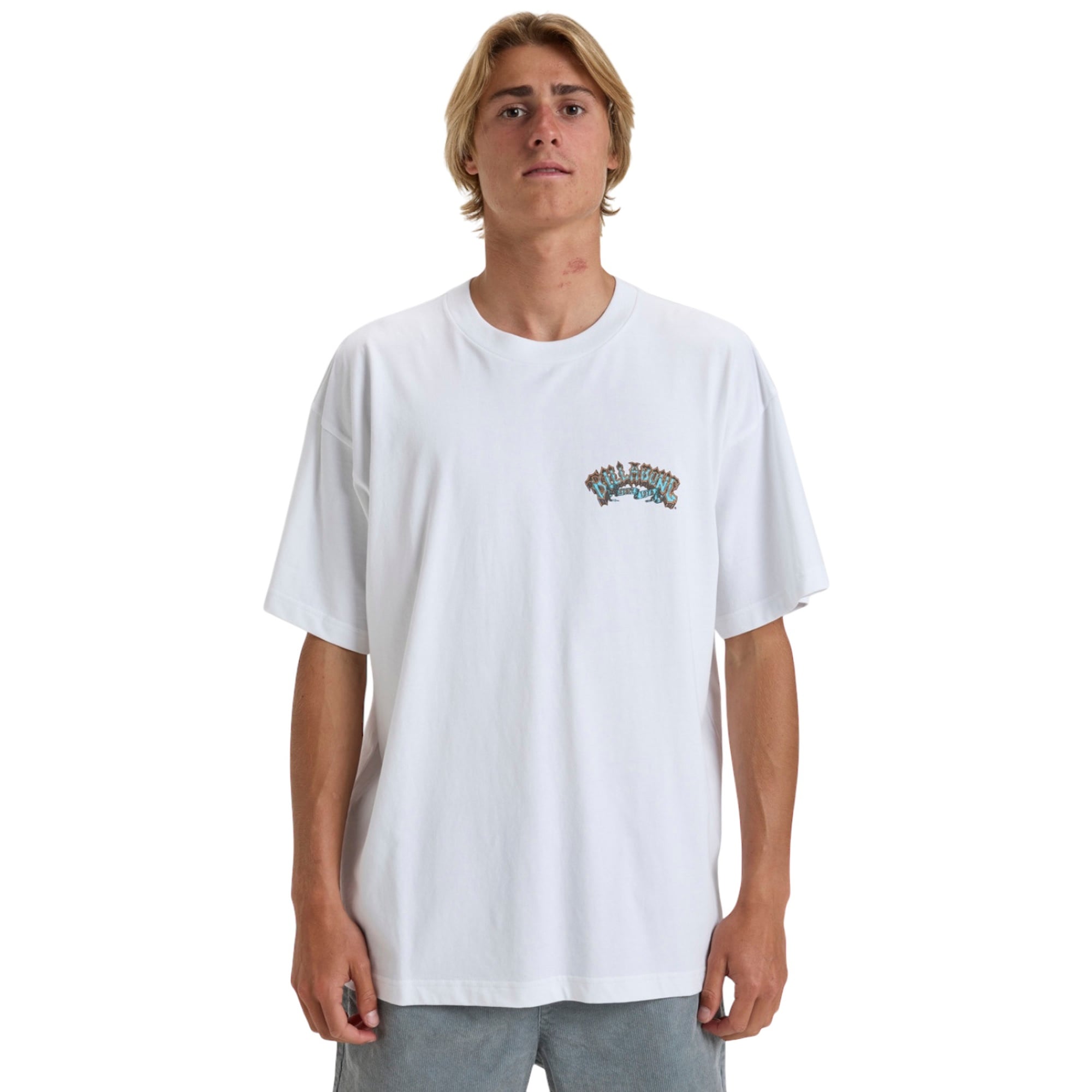 Billabong Lord Arch Og Ss Erkek Beyaz Tişört