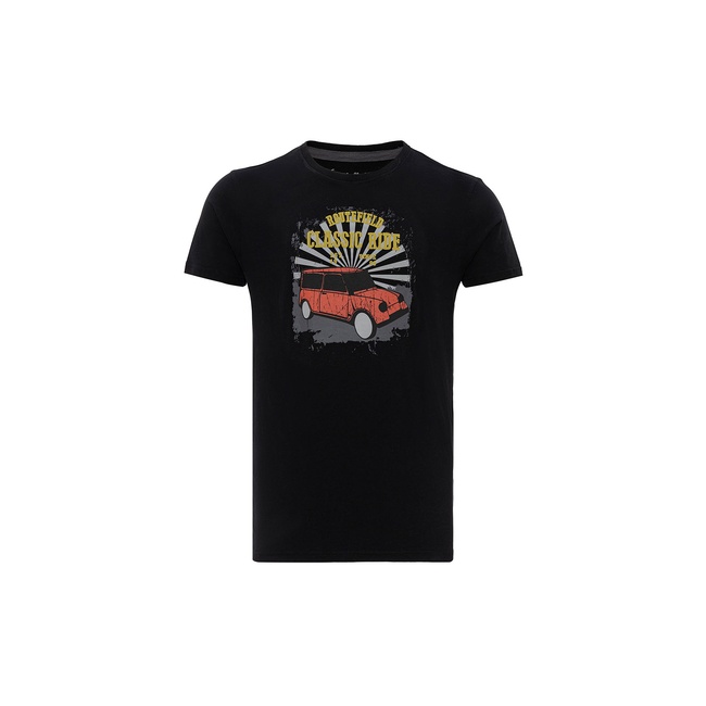  Routefield Truman Erkek Siyah Tişört