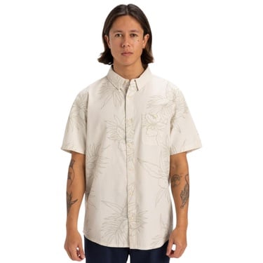  Quiksilver Gawanhill Erkek Bej Gömlek