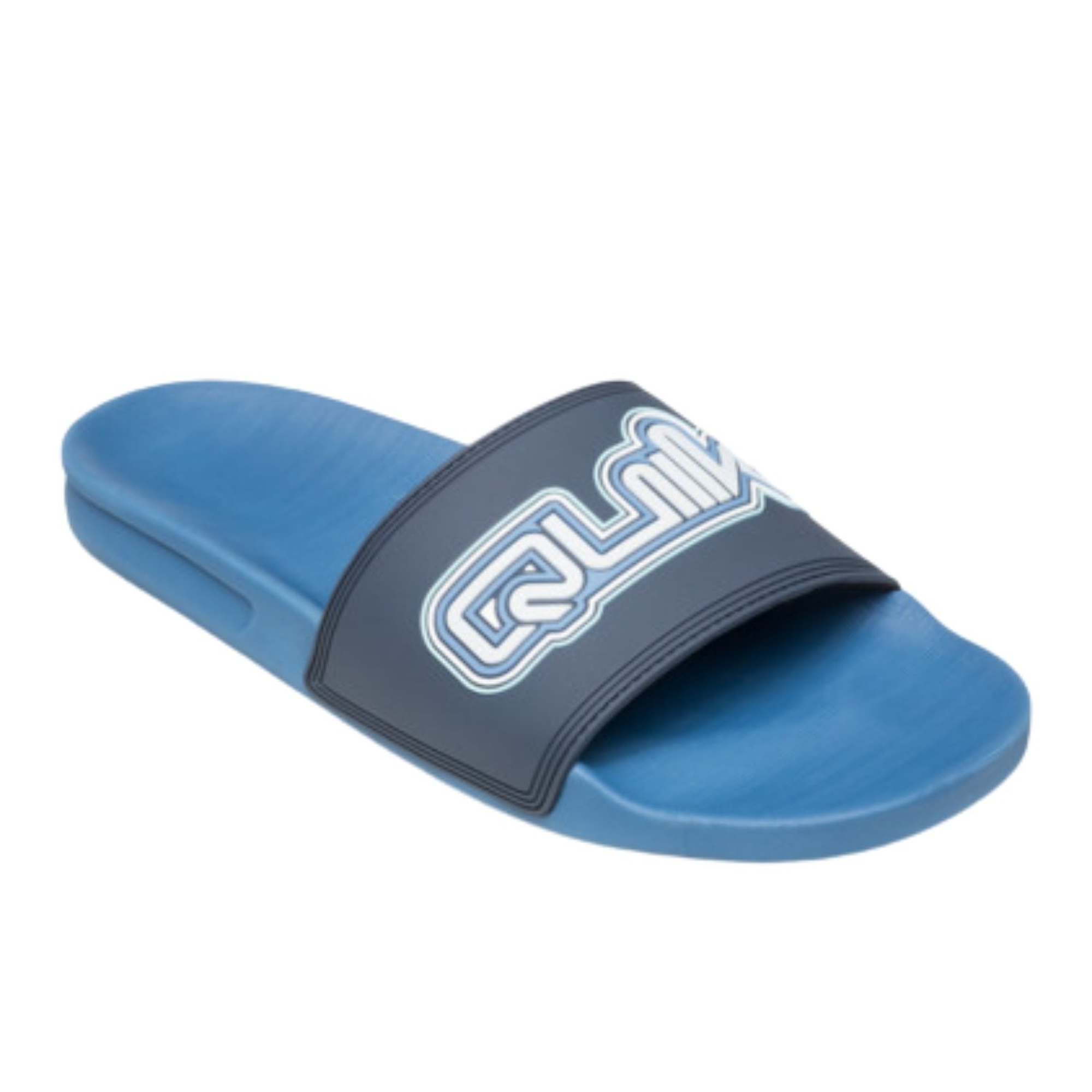 Quiksilver Rivi Wordmark Slide II Erkek Mavi Terlik