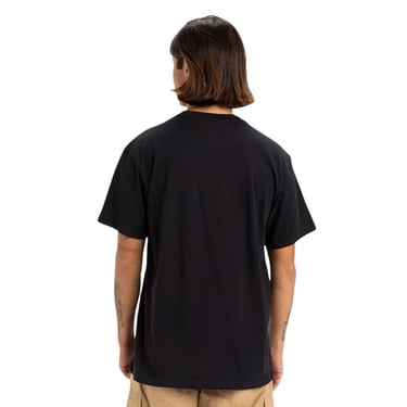  Quiksilver Retro Fade Erkek Siyah Tişört
