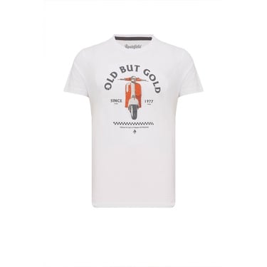  Routefield Taft Erkek Beyaz Tişört