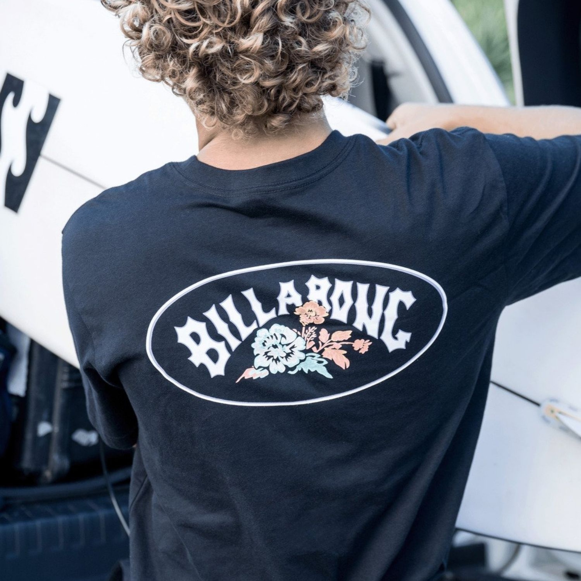 Billabong Orbit Arch Premium Ss Erkek Siyah Tişört