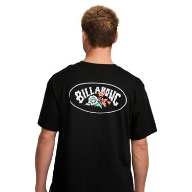  Billabong Orbit Arch Premium Ss Erkek Siyah Tişört