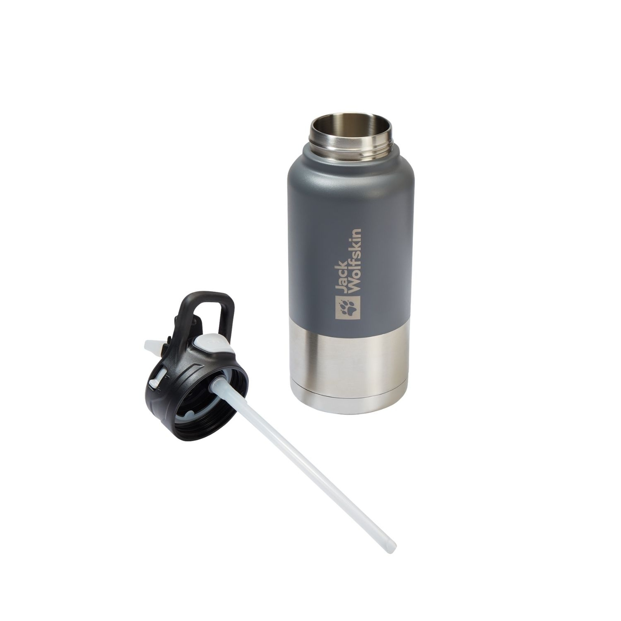 Jack Wolfskin Saima Insulated Straw Unisex Gri Termos