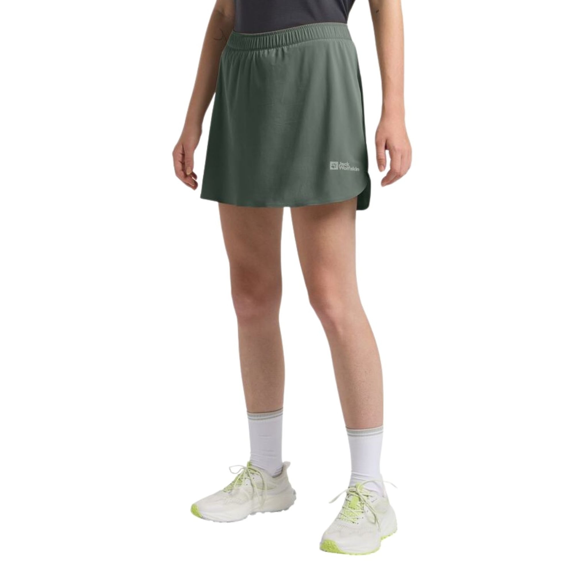Jack Wolfskin Prelight Swift Skort Kadın Yeşil Etek