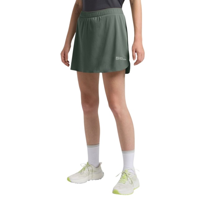  Jack Wolfskin Prelight Swift Skort Kadın Yeşil Etek